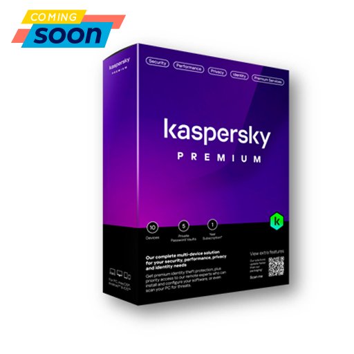 Kaspersky PREMIUM 1/3/5裝置3年授權(繁體及英文版數碼版)